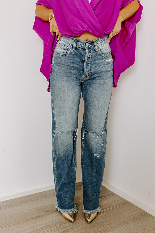 The Bounty High Waist Distressed Jean Image - 1