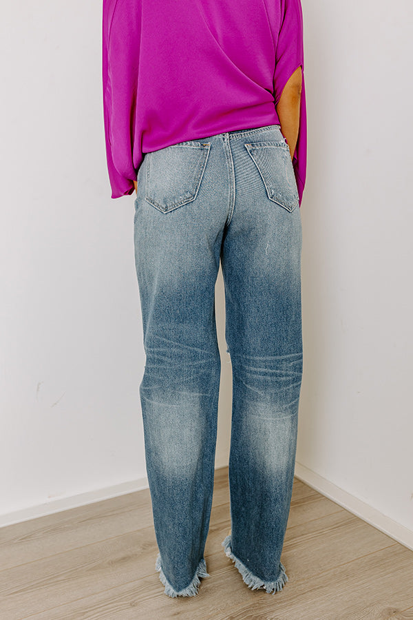 The Bounty High Waist Distressed Jean Image - 5