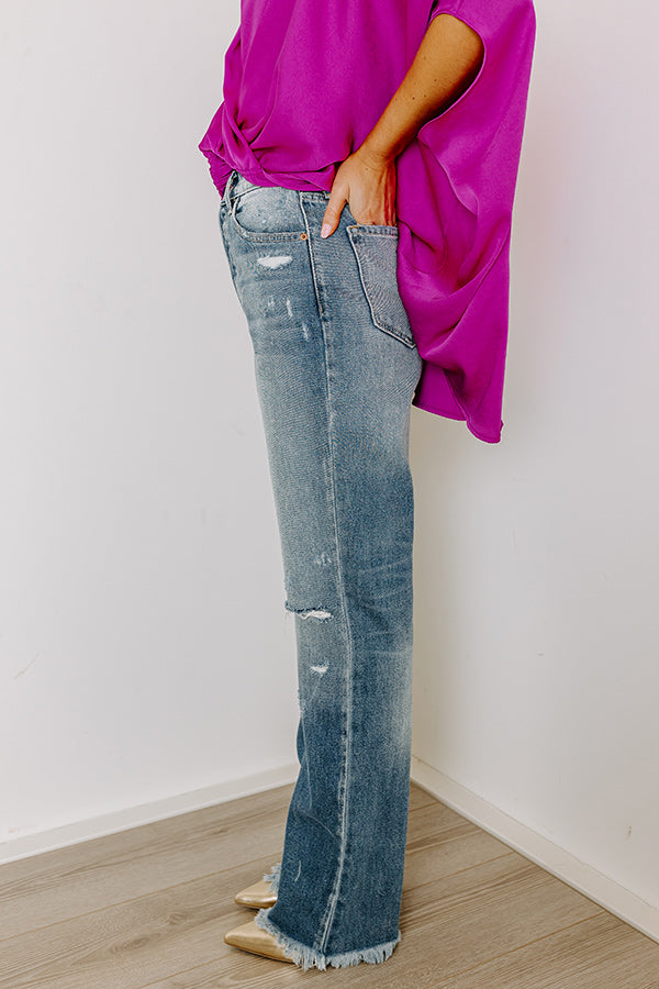 The Bounty High Waist Distressed Jean Image - 3