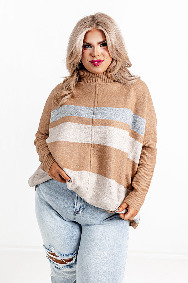Cold Brew And Cuddles Tunic Sweater Curves