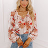 Excellent Taste Velvet Burnout Bodysuit In Pink Image - 1