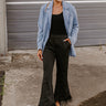 Book It High Waist Feather Pants Image - 1