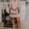 Girl's Night Out Faux Suede Blazer Dress Image - 1