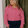 Take A Photo Houndstooth Top Curves Image - 1