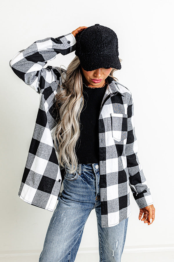 Colorado Cuddles Flannel In Black