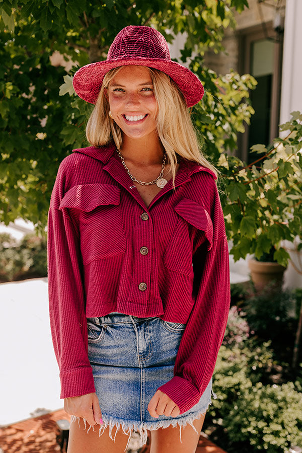 Best Season Of All Button Up In Wine Image - 2