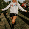 Holly Jolly Tinsel Sweater Image - 1