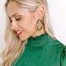 Small Town Romance Hoop Earrings Image - 1