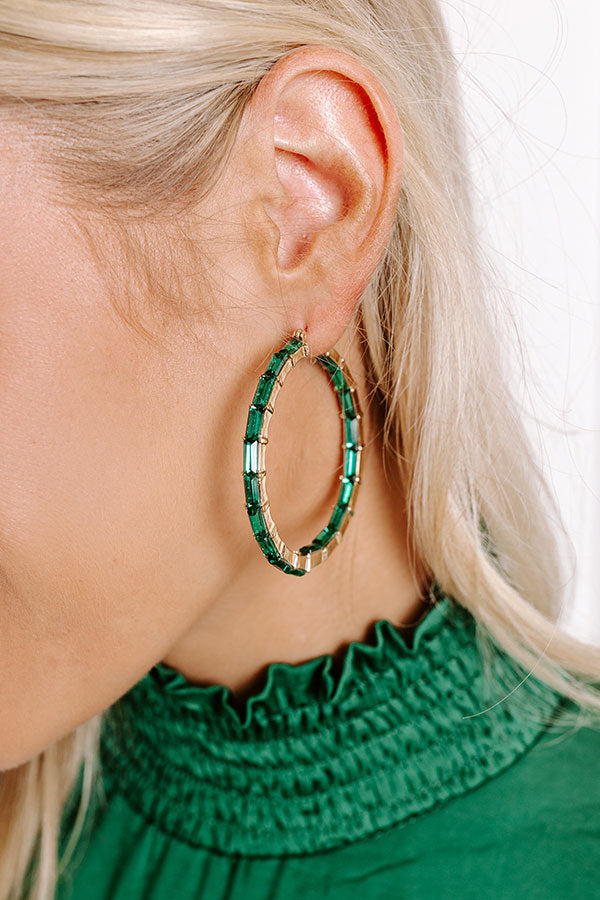 Small Town Romance Hoop Earrings Image - 2