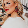 Jingle Bells Beaded Earrings Image - 1