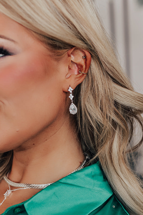 Dancing Into The Night Cubic Zirconia Earrings Image - 1