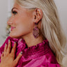 Mainstream Drama Earrings in Fuchsia Image - 1