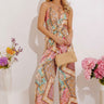 Sweetest Gesture Paisley Jumpsuit in Pink Image - 1