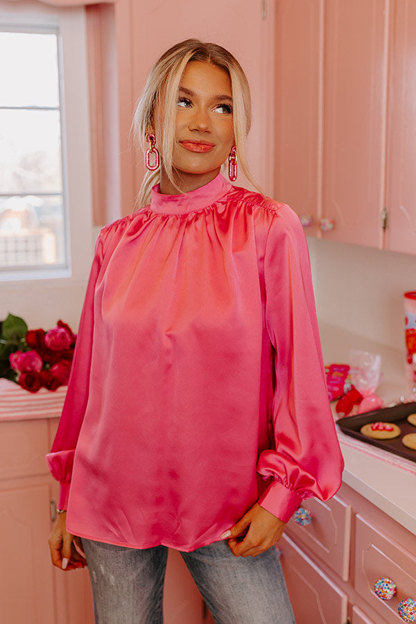 You're The Best Shift Top in Pink Image - 5
