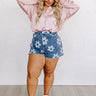 Reaching Out To You Shift Top In Pink Curves Image - 1
