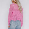 Good Weather Knit Top In Pink Image - 1