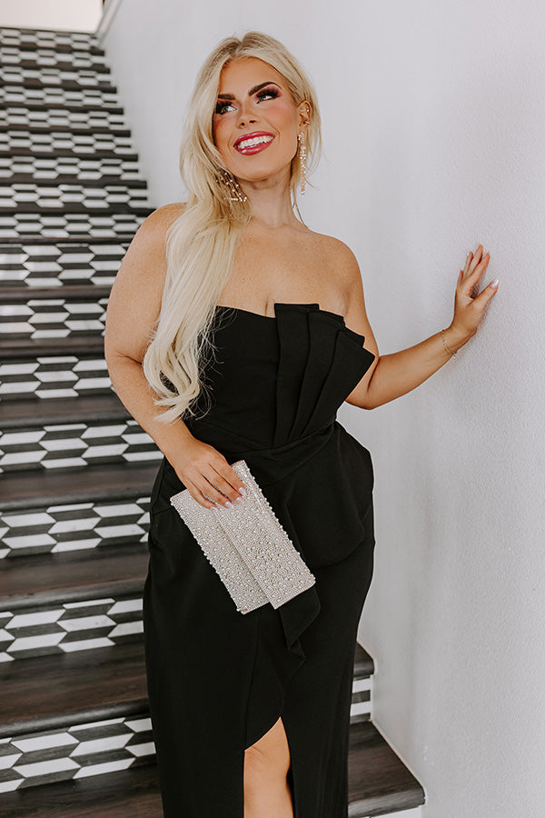 Back To You Maxi in Black Curves Image - 2