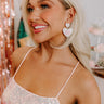 Bride Squad Earrings In White Image - 1