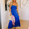 A Perfect Day Cut Out Midi In Royal Blue Image - 1