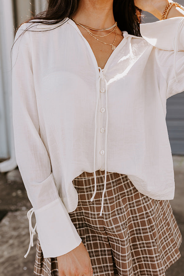Timeless Treasures Button Down Top Image - 3