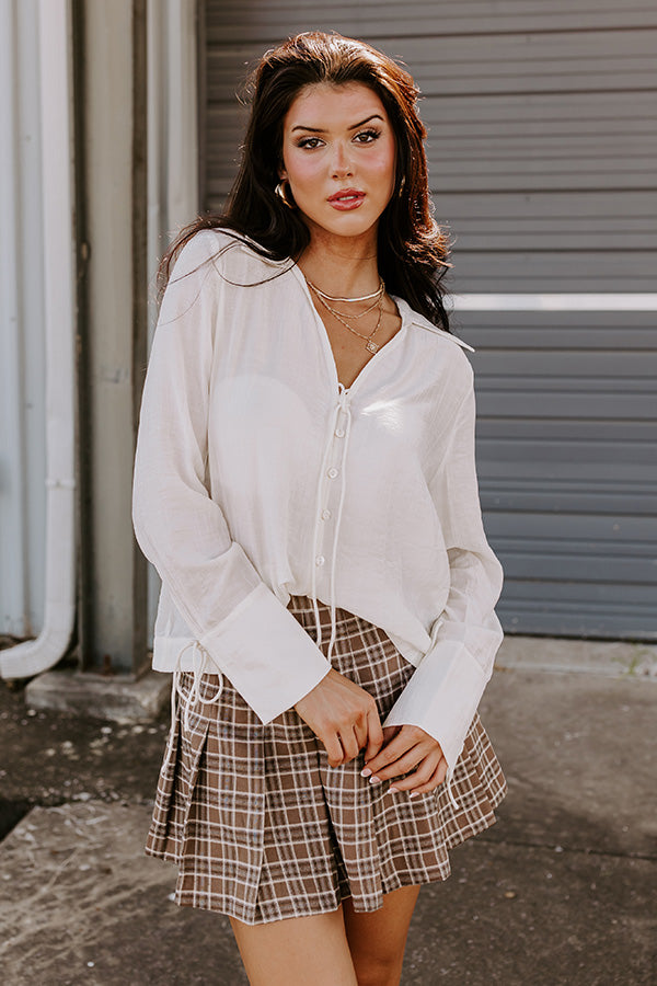 Timeless Treasures Button Down Top Image - 5