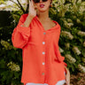 Puerto Vallarta Villa Button Up In Coral Image - 1