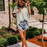 Creating Memories Shift Top In Mint Image - 1