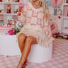 Layers Of Love Embellished Sweater in Blush Image - 1