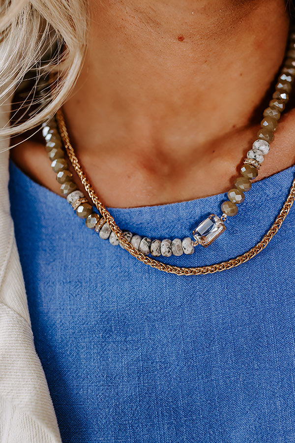 Try Your Luck Layered Necklace