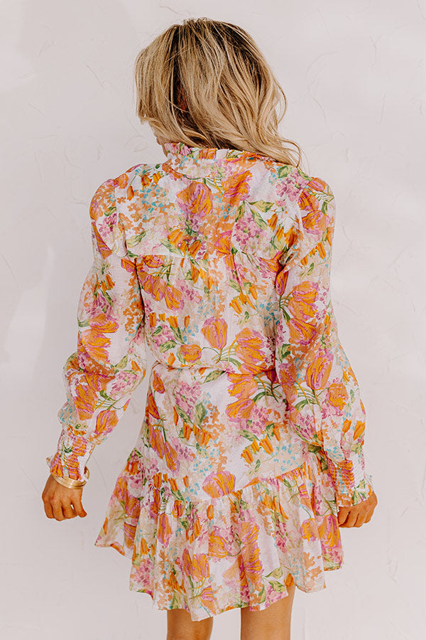 Eyes On Paradise Floral Dress Image - 2