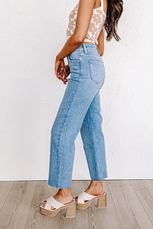 Just USA The Mckenna High Waist Straight Leg Jean Image - 3