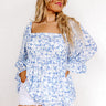 Moving To The Keys Top In Periwinkle Curves Image - 1