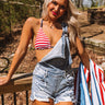 Risen The Zoe Distressed Overalls Image - 1