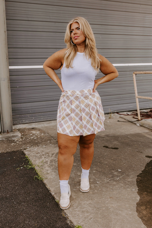 Magic Melody Wrap Skirt in Primrose Yellow Curves Image - 5