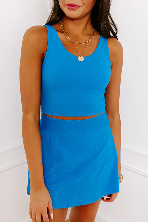 Zen Zone Long Lined Sports Bra Image - 2
