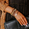 Sangria Cruise Semi Precious Wrap Bracelet In Primrose Yellow Image - 1