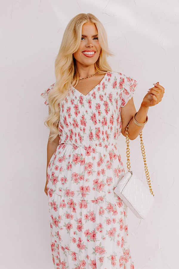Promise Me Dear Smocked Midi Curves Image - 2