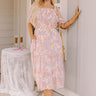 Blossoms Abound Smocked Midi Curves Image - 1