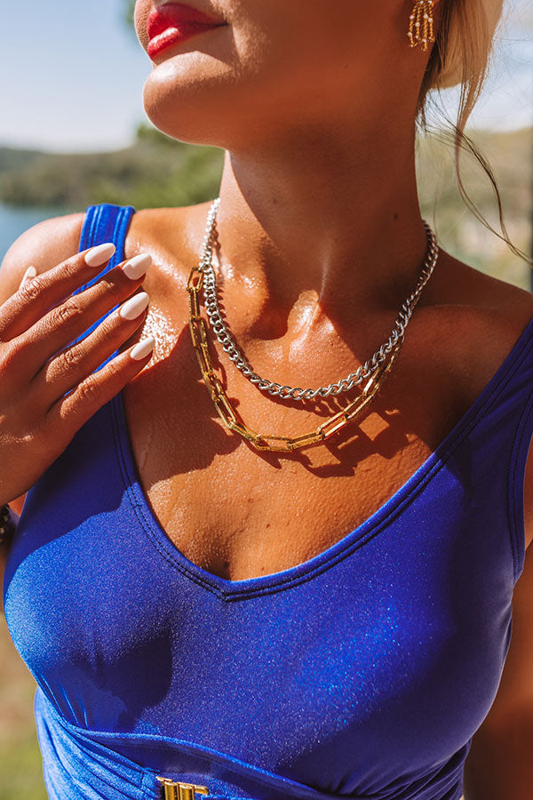 Bracha Soho Two Tone Necklace Image - 1