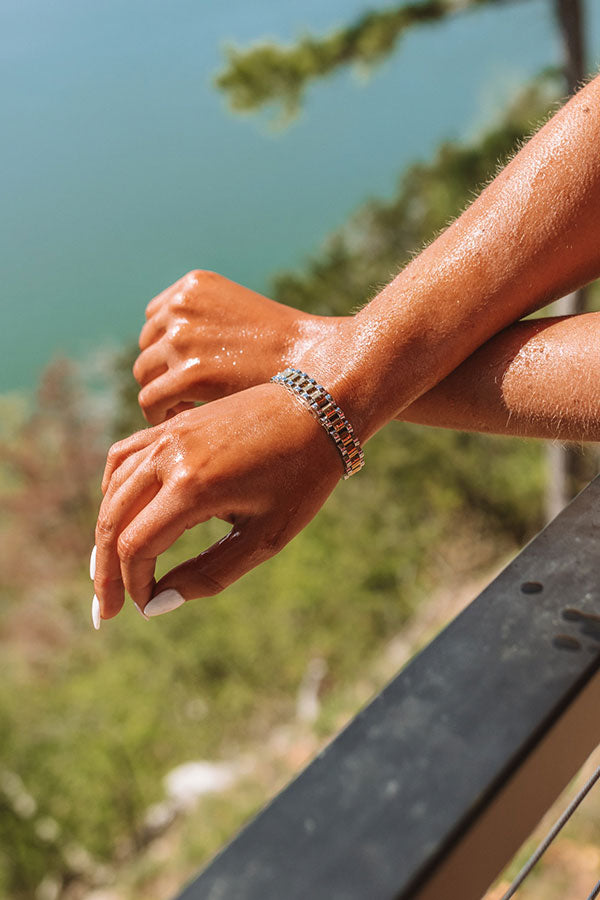 Bracha Rolly Two Tone Bracelet Image - 1