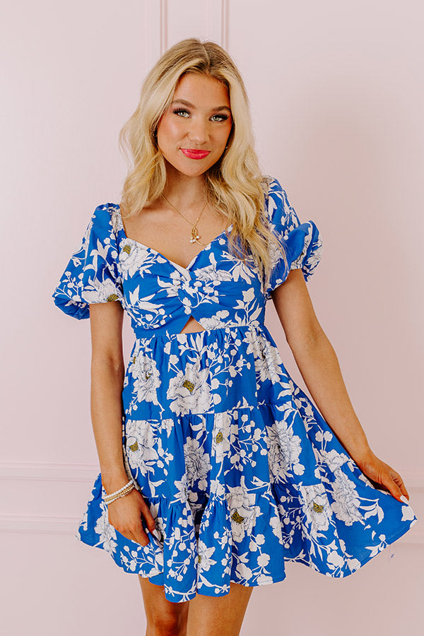 Wisteria Lane Floral Mini Dress Image - 3