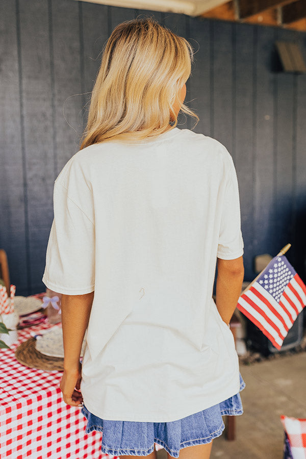 The Land Of The Free Graphic Tee Image - 3