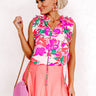 Happiness On The Way Top in Pink Image - 1