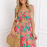 Pressed For Paradise Smocked Crop Top Image - 1