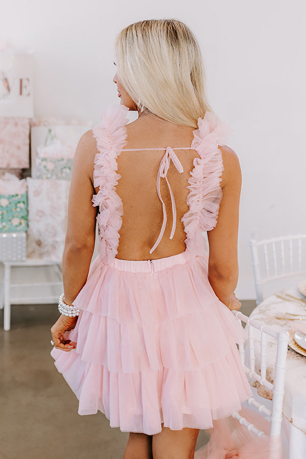 Signature Look Tulle Mini Dress Image - 4