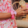 Take Me To Cabo Bracelet Set In Pink Image - 1