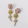 Sipping Vino In Seychelles Earrings Image - 1