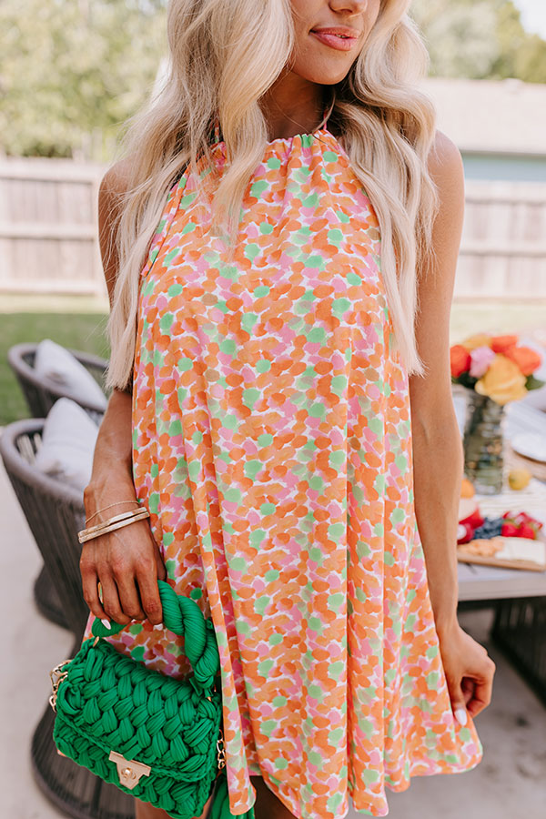 Pressed For Paradise Mini Dress Image - 2
