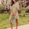 Better Off In Bali Floral Mini Dress Image - 1