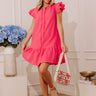 Cutest In The Room Shift Dress In Hot Pink Image - 1